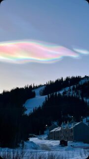 Fint på himlen över Funäsdalen idag!